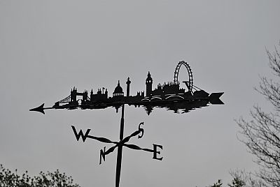 London Skyline weather vane